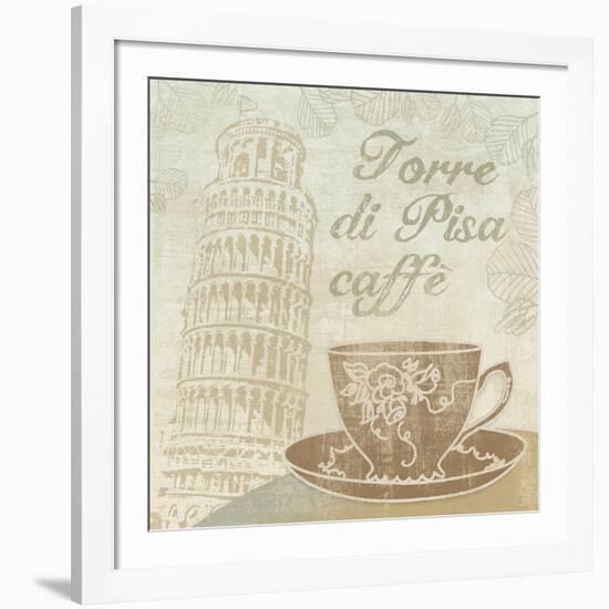 Caffe Pisa-Erin Clark-Framed Giclee Print