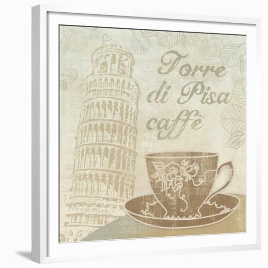 Caffe Pisa-Erin Clark-Framed Giclee Print