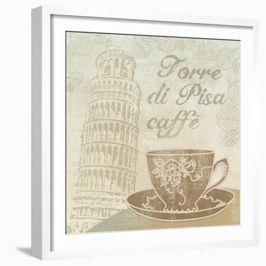 Caffe Pisa-Erin Clark-Framed Giclee Print