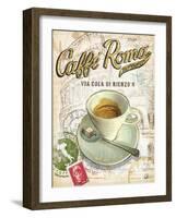 Caffe Roma-Chad Barrett-Framed Art Print