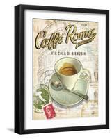 Caffe Roma-Chad Barrett-Framed Art Print