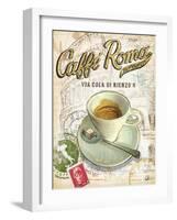 Caffe Roma-Chad Barrett-Framed Art Print