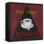 Caffee Venezia Espresso-Arnie Fisk-Framed Stretched Canvas