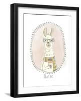 Caffeinated Cutie II-null-Framed Art Print