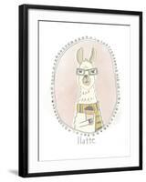 Caffeinated Cutie II-null-Framed Art Print