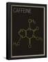 Caffeine Molecule Art Print Poster-null-Framed Poster