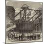 Cage Thrown Up into the Head-Gear at the Pit's Mouth by the Explosion at the Oaks Colliery-null-Mounted Giclee Print