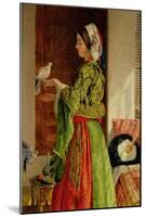 Caged Doves-John Frederick Lewis-Mounted Giclee Print