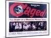 Caged, Eleanor Parker, Agnes Moorehead, Hope Emerson, 1950-null-Mounted Art Print