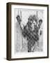 Caged Lion-null-Framed Photographic Print