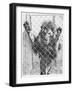 Caged Lion-null-Framed Photographic Print