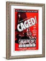 Caged-null-Framed Art Print