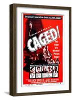 Caged-null-Framed Art Print