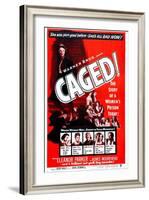 Caged-null-Framed Art Print