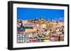 Cagliari, Sardinia, Italy Old Town Skyline.-SeanPavonePhoto-Framed Photographic Print