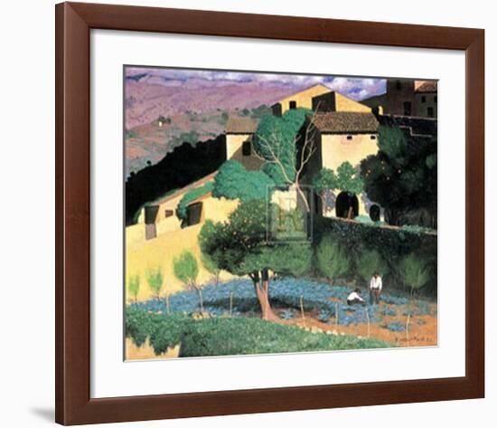 Cagnes-Félix Vallotton-Framed Art Print