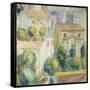 Cagnes-Pierre-Auguste Renoir-Framed Stretched Canvas