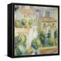 Cagnes-Pierre-Auguste Renoir-Framed Stretched Canvas