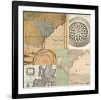 Cahiers de voyage IV-Joannoo-Framed Art Print