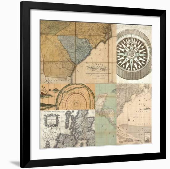 Cahiers de voyage IV-Joannoo-Framed Art Print