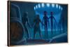 Cahill UFO Abduction-Michael Buhler-Stretched Canvas