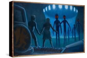 Cahill UFO Abduction-Michael Buhler-Stretched Canvas