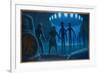 Cahill UFO Abduction-Michael Buhler-Framed Premium Giclee Print