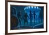 Cahill UFO Abduction-Michael Buhler-Framed Premium Giclee Print