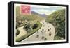 Cahuenga Pass, Coast Highway-null-Framed Stretched Canvas