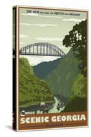 Cahulawasee River-Steve Thomas-Stretched Canvas