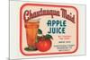 Cahutauqua Maid Apple Juice-null-Mounted Art Print