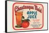 Cahutauqua Maid Apple Juice-null-Framed Stretched Canvas