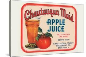 Cahutauqua Maid Apple Juice-null-Stretched Canvas