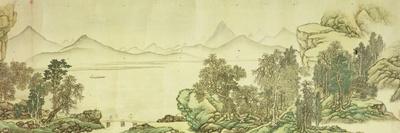 Mountains and River Without End (Part 1)-Cai Jia-Stretched Canvas