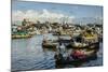 Cai Rang Floating Market at the Mekong Delta, Can Tho, Vietnam, Indochina, Southeast Asia, Asia-Yadid Levy-Mounted Photographic Print