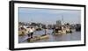 Cai Rang Floating Market, Can Tho, Mekong Delta, Vietnam, Indochina, Southeast Asia, Asia-Ian Trower-Framed Photographic Print