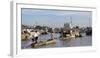 Cai Rang Floating Market, Can Tho, Mekong Delta, Vietnam, Indochina, Southeast Asia, Asia-Ian Trower-Framed Photographic Print