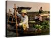 Cai Rang Floating Market on the Mekong Delta, Can Tho, Vietnam, Indochina, Southeast Asia, Asia-Andrew Mcconnell-Stretched Canvas