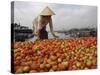 Cai Rang Floating Market on the Mekong Delta, Can Tho, Vietnam, Indochina, Southeast Asia-Andrew Mcconnell-Stretched Canvas