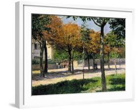 Caillebotte: Argenteuil-Gustave Caillebotte-Framed Giclee Print