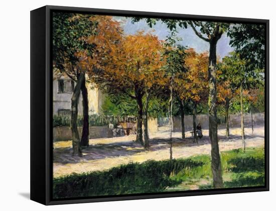 Caillebotte: Argenteuil-Gustave Caillebotte-Framed Stretched Canvas