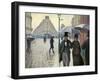 Caillebotte, Paris Street, a Rainy Day-null-Framed Giclee Print