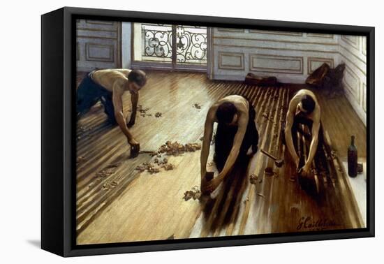 Caillebotte: Planers, 1875-Gustave Caillebotte-Framed Stretched Canvas