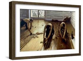 Caillebotte: Planers, 1875-Gustave Caillebotte-Framed Giclee Print