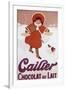 Cailler Orange Coat Little Girl-null-Framed Giclee Print