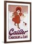 Cailler Orange Coat Little Girl-null-Framed Giclee Print