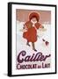 Cailler Orange Coat Little Girl-null-Framed Giclee Print