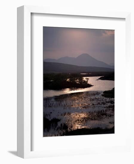 Caillich and the Cuillin Hills in the Background, Isle of Skye, Highland Region, Scotland-Adam Woolfitt-Framed Photographic Print