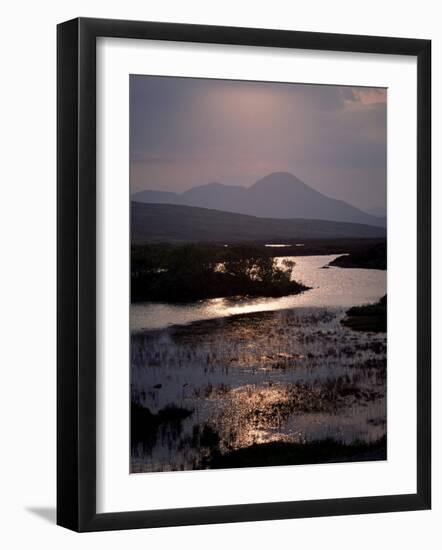 Caillich and the Cuillin Hills in the Background, Isle of Skye, Highland Region, Scotland-Adam Woolfitt-Framed Photographic Print