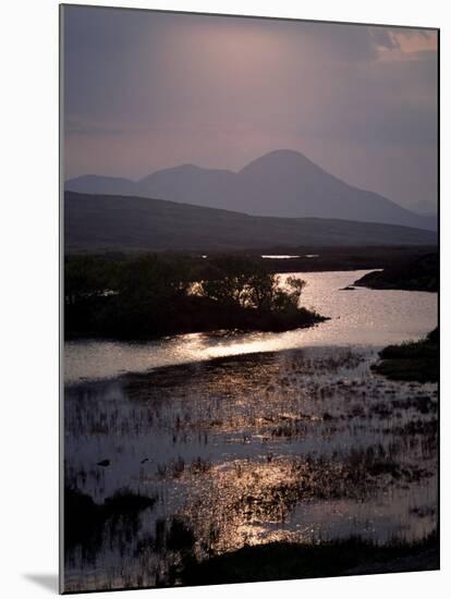 Caillich and the Cuillin Hills in the Background, Isle of Skye, Highland Region, Scotland-Adam Woolfitt-Mounted Photographic Print